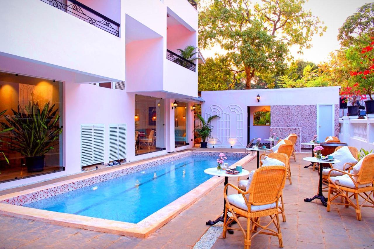 Mademoiselle Boutique Resort And Cafe Vagator Exterior foto
